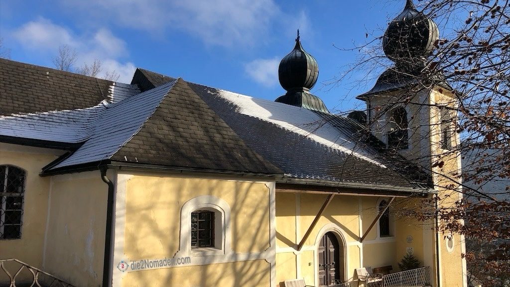Rückseite der Kalvarienbergkirche