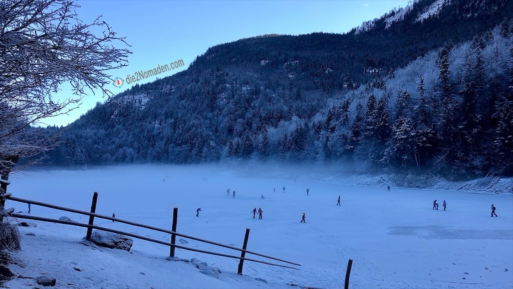 eislaufen am Nussensee