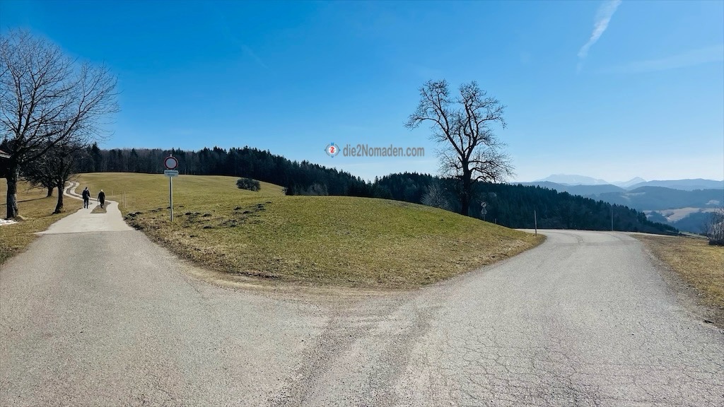 Anfangs- und Endpunkt der Runde am Panoramahöhenweg