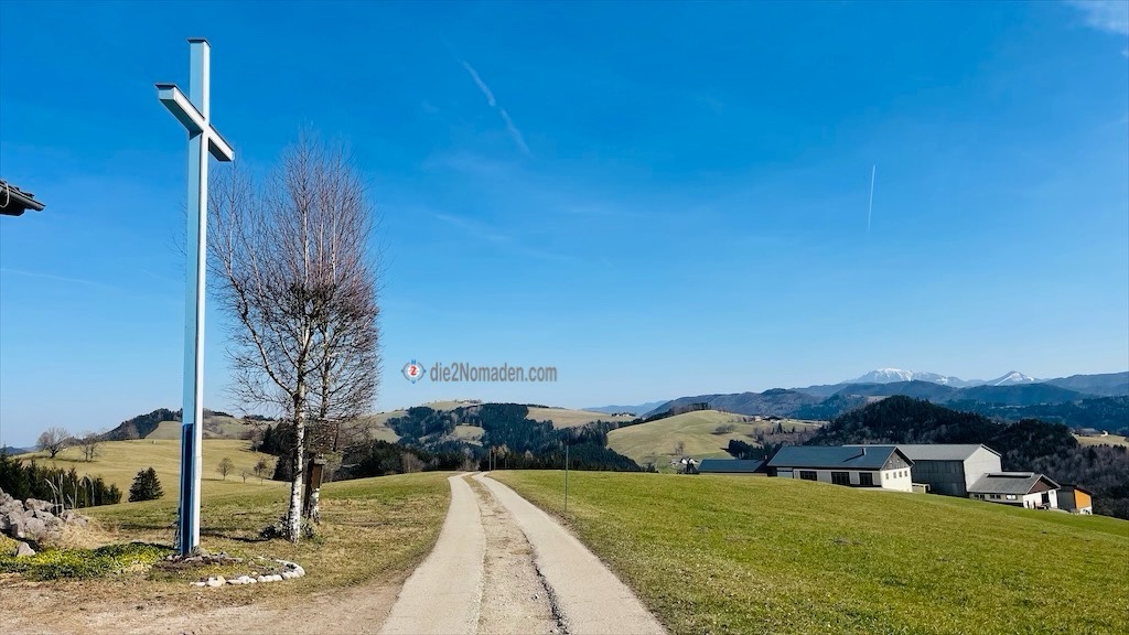 Ausblick vom Gloreichen Kreuz Christi