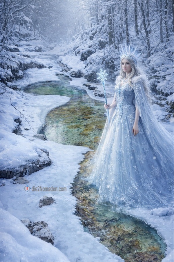 die Eiswelt und die Eisprinzessing